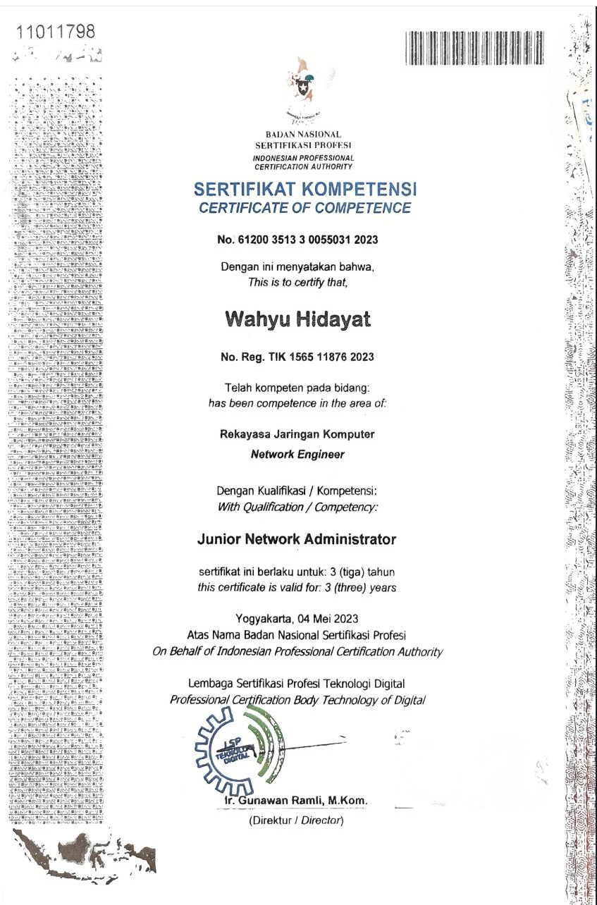 Junior Network Administrator